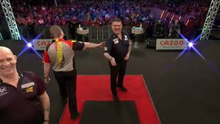 Cazoo UK Open Round 6 Gary Anderson vs Dimitri Van Den Bergh [upl. by Mathews]