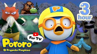 🎬Pororo Teatro de Episodios  Hay Un Monstruo  Póroro Español  Episodios Completos [upl. by Talmud959]