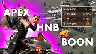 TheTermsGaming  APEX HNB and BOON Second Battle in G4 Genesis War  Doomsday Last Survivors [upl. by Snook]