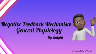 Negative Feedback Mechanism  General Physiology  Mbbs 1st yr  Cornea Mbbs [upl. by Grunenwald650]