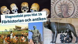 Förhistorien och antiken  Diagnostiskt prov  Historia 1b [upl. by Perla748]