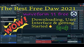 waveform 11 Free Getting Started  Hindi Tutorial [upl. by Jennine]