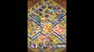 LAVALOON ATTACK  Clash Of Clan  trending clashofclans ytshorts shorts gameplay vaktagaming [upl. by Yemane]