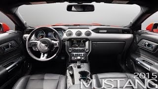 2015 NEW Ford Mustang Nice Interior Details amp Design [upl. by Davies]