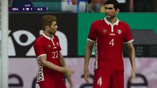 BROJA GOAL  MOLDOVA VS ALBANIA  PES 2021 GAMEPLAY [upl. by Obidiah38]