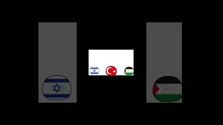 Palestine vs israil countryballs Video conseps is by keşfetbeniöneçıkar LokumBall [upl. by Teirtza130]