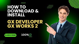 How to Download amp Install Gx Developer  Gx Works 2 Mitsubishi PLC Software plcprogramming [upl. by Langan794]