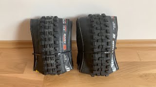 Maxxis Minion DHF amp DHR II 275x28quot plus size [upl. by Akiemat]