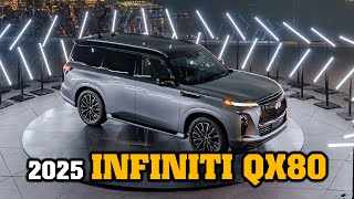 First Drive Review 2025 Infiniti QX80 [upl. by Nnylesor]