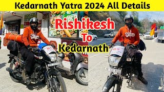 Rishikesh To Kedarnath Road Conditions 2024  Rishikesh To Kedarnath by Bike Complete Guide 2024 Ep2 [upl. by Demodena403]