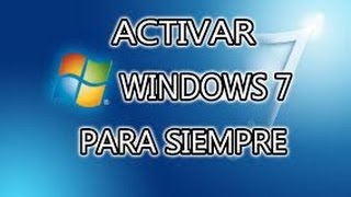 Como activar Windows 7 cualquier versión 32 y 64 Bits CW [upl. by Madelene624]