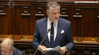 IL NEO MINISTRO ALESSANDRO GIULI RISPONDE AL QUESTION TIME SULLE NOMINE DI SANGIULIANO [upl. by Aivin360]