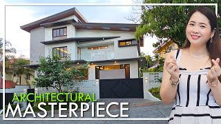 Modern Mansion A Living Masterpiece in Ayala Alabang Village House Tour 203 [upl. by Michey]