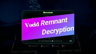 Mass Effect Andromeda Voeld Remnant Decryption Bonus PS4 w60 fps [upl. by Aiksa]