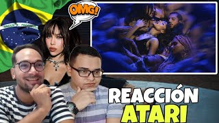 REACCIÓN Danna Paola  ATARI Vídeo Oficial [upl. by Sieber]