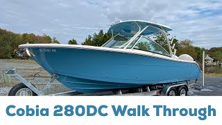 Cobia 280DC Walk Through [upl. by Novehc]