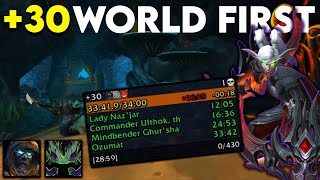 30 WORLD FIRST Throne of the Tides  Tyrannical  VDH PoV  Dragonflight WOW 102 [upl. by Lyns293]