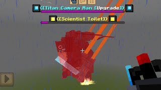 Skibidi MineVerse Part1  Titans VS Toilet bosses  Crafting and Building  lollyfannu276 [upl. by Tanberg]