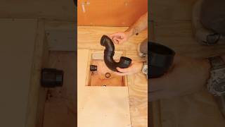 Schluter Shower Drain Installation Part 2  shorts diy howto plumbing showerremodel [upl. by Suinuj]