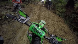 2022 KX450 In The Mud At Forgotten Ridge [upl. by Anirdnajela]