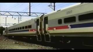 SEPTA AEM7 Bombardier Training Train leaving Lansdale [upl. by Alam96]