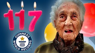 Happy Birthday To The Oldest Woman Alive  Records Weekly  Guinness World Records [upl. by Willow536]