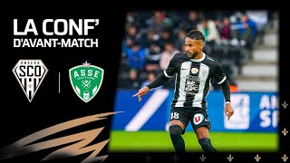 ANGERS SCO  ASSE  Conférence de presse davantmatch [upl. by Irej]