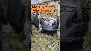 Biggest Cyclone in America😪😪  Paradesi Chadhei Tanushree hurricane milton florida viralvideo [upl. by Vastha205]