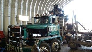 1975 Hayes HD Logging Truck [upl. by Beckett370]