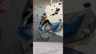 Super sketchy send bouldering boulderinggym [upl. by Terchie]