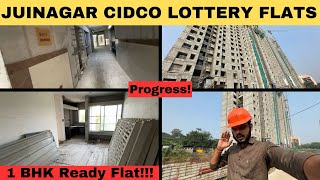 Juinagar Cidco Lottery 2024  Cidco flat  1 Bhk flat [upl. by Jesher]