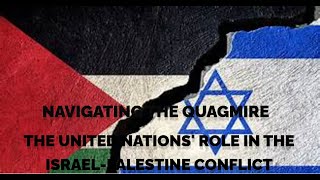 Navigating the Quagmire The United Nations Role in the IsraelPalestine Conflict [upl. by Nylakcaj715]