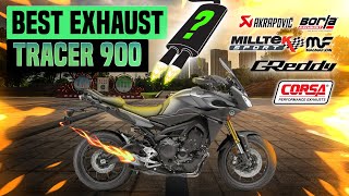 Yamaha Tracer 900 Exhaust Sound🔥AkrapovicBlack WidowIXILLeoVinceMivvSparkScorpionSharkZard [upl. by Cirilo]