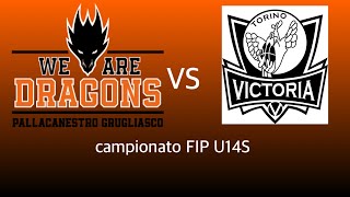 Campionato FIP U14S Grugliasco VS AD Victoria Torino [upl. by Stine]