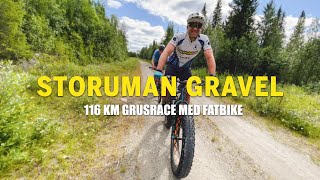 Storuman Gravel 2023 Vi vann fatbikeklassen Se hela sträckan 116 km POV [upl. by Lennard759]