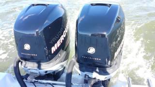 2006 Proline 26 Super Sport twin 225 Verados 4 strokes [upl. by Alrzc720]