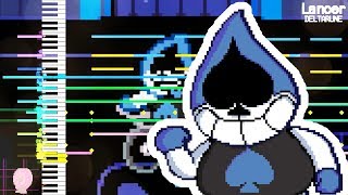 Lancers Theme Overworld  DELTARUNE  MIDI Remaster [upl. by Klaus]