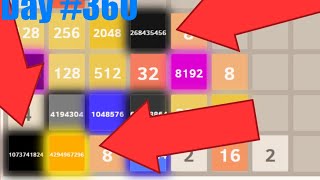 PLAYING 2048 with 8x8 from 20202021 [upl. by Celestine]