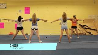 How to Do Cheerleading Dance Combinations [upl. by Hungarian]