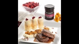 Filet de Biche avec ses Airelles Cuisinées  Recettes Didden [upl. by Dafodil287]