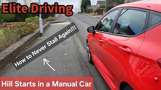 How To NEVER STALL A Car amp The Best Way To Do Hill Starts In A Manual Car Without Stalling UK video [upl. by Michaelina]