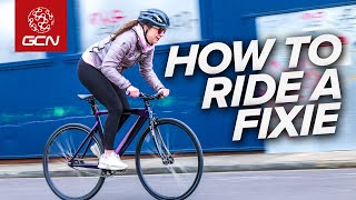 How To Ride A Fixie Like A Pro [upl. by Foss733]