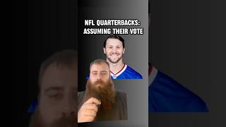 NFL Quarterbacks Guessing Who They Voted For nfl shorts [upl. by Minardi73]