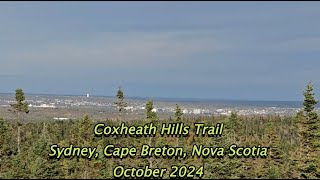 Coxheath Hills  Greater Sydney Cape Breton Nova Scotia  October 2024 [upl. by Auqkinahs452]