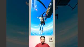 Long lag Lady Skydiving skydiving trending youtube reaction [upl. by Ielak]