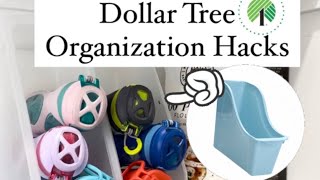 My ✨MOST VIRAL✨dollar tree KITCHEN organization hacks all in one video [upl. by Manly890]