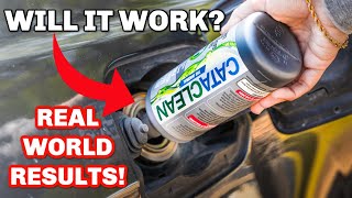 CATACLEAN Catalytic Converter Cleaner  Does It work Real Data Before And After [upl. by Poree]