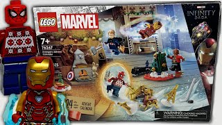 2023 LEGO Marvel Advent Calendar REVIEW [upl. by Elleral]