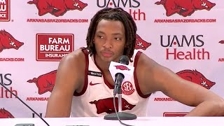 Chandler Lawson postgame  Kentucky 63 Arkansas 57 [upl. by Pardner]