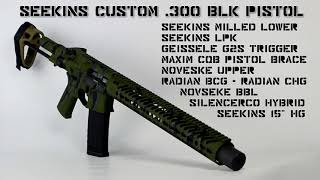 Seekins 300 Blackout Pistol [upl. by Eillod]